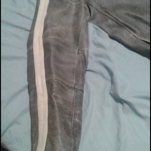 Men's Leather Racing Jacket - Picture 5 of 10